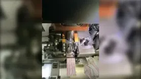 RH-06CC Automatic Ribbon Cable Two-Sided Terminal Crimping Machine