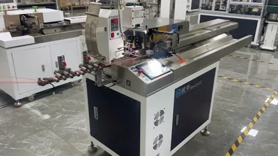 RH-01CC Automatic 5-Wire One-Sided Tinning and Terminal Crimping Machine