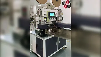 RH-08CC Automatic Ribbon Cable One-Sided Tinning and Two-Sided Terminal Crimping Machine