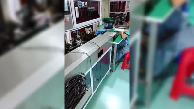 RH-09CC Automatic Multi-Core Cable Terminal Crimping and Housing Insertion Machine