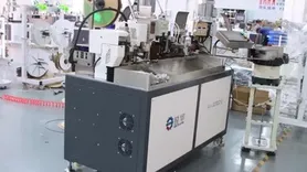 RH-027CC Automatic Two-Sided Terminal Crimping and One-Sided Heat Shrinking Machine