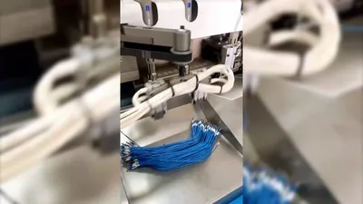 RH-029CC Automatic Two-Sided Terminal Crimping and Heat Shrink Tube Marking Machine
